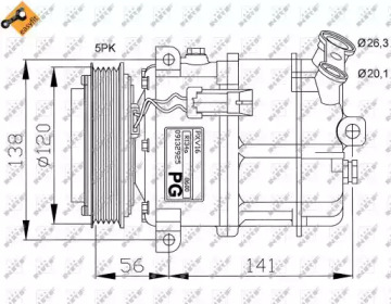 Компрессор NRF 32117G