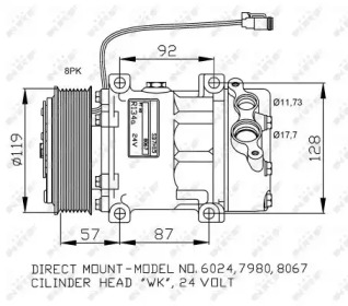 Компрессор NRF 32120G