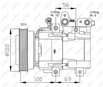 Компрессор NRF 32124G