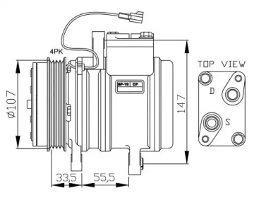 Компрессор NRF 32143G