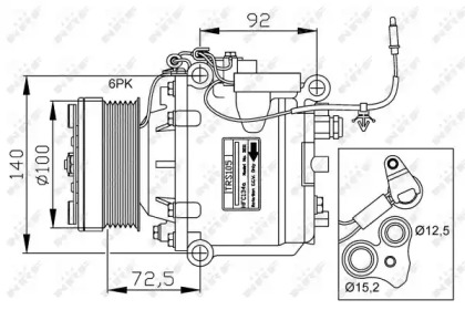 Компрессор NRF 32165G