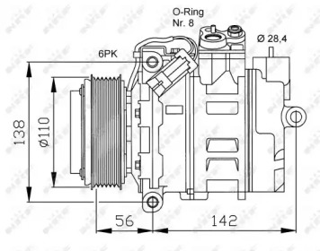 Компрессор NRF 32178G