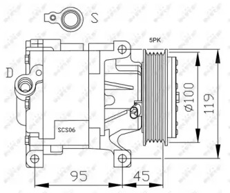 Компрессор NRF 32183G