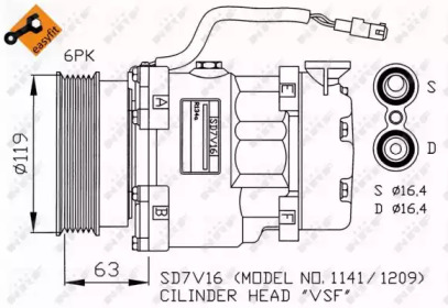 Компрессор NRF 32186G