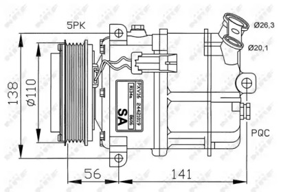 Компрессор NRF 32190G