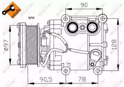 Компрессор NRF 32199G