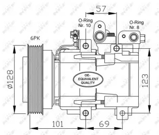 Компрессор NRF 32204