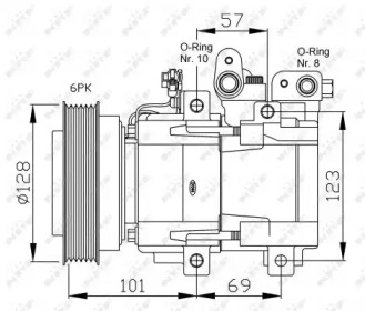 Компрессор NRF 32204G