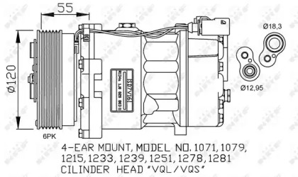 Компрессор NRF 32206G