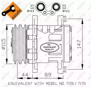 Компрессор NRF 32207