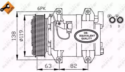 Компрессор NRF 32211