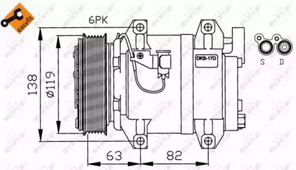 Компрессор NRF 32211G