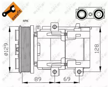 Компрессор NRF 32212G