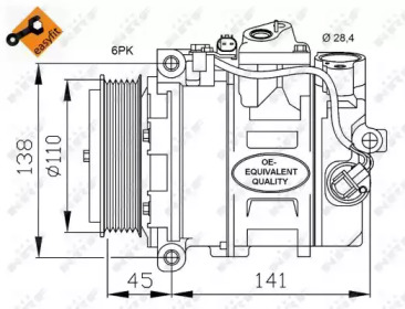 Компрессор NRF 32214