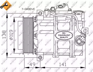 Компрессор NRF 32215