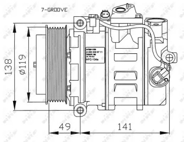 Компрессор NRF 32215G