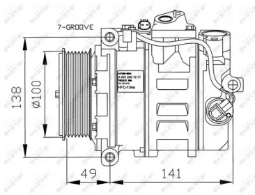 Компрессор NRF 32216G