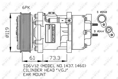 Компрессор NRF 32217G