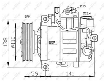 Компрессор NRF 32229G