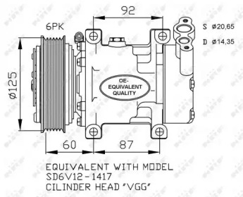 Компрессор NRF 32235