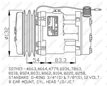 Компрессор NRF 32238G