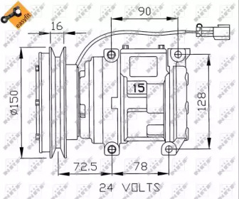 Компрессор NRF 32243