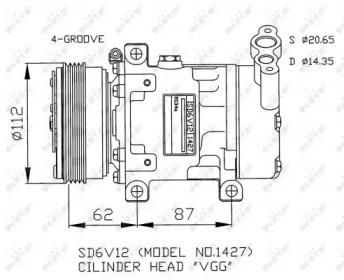 Компрессор NRF 32253G