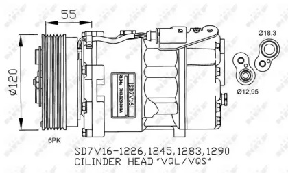 Компрессор NRF 32255G