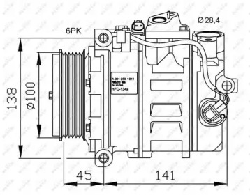 Компрессор NRF 32256G