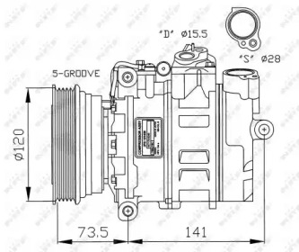 Компрессор NRF 32261