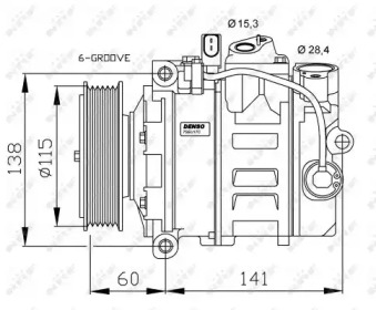 Компрессор NRF 32262G