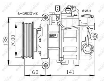 Компрессор NRF 32263G