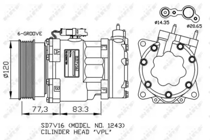 Компрессор NRF 32266