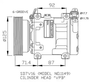 Компрессор NRF 32267G