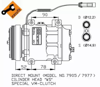 Компрессор NRF 32272G