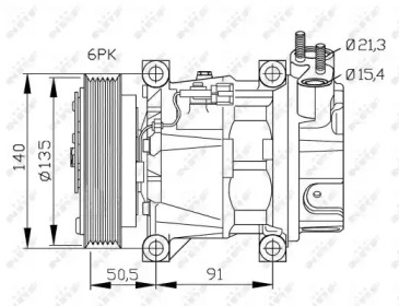 Компрессор NRF 32289G