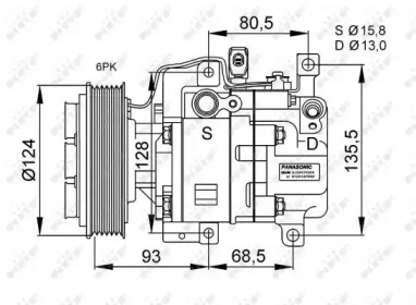 Компрессор NRF 32408G