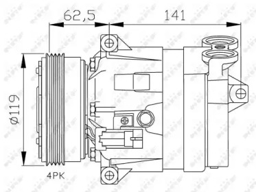 Компрессор NRF 32421G