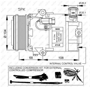 Компрессор NRF 32429G