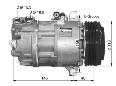 Компрессор NRF 32434G