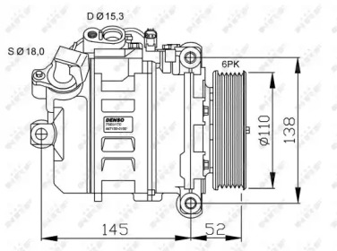 Компрессор NRF 32435G