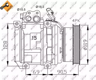 Компрессор NRF 32438