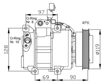 Компрессор NRF 32441G