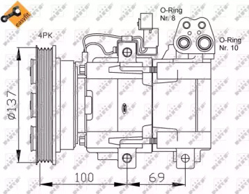 Компрессор NRF 32444