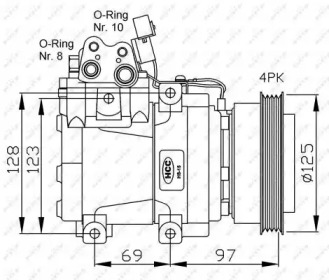 Компрессор NRF 32445G