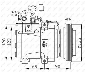 Компрессор NRF 32446G