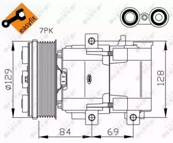 Компрессор NRF 32447G