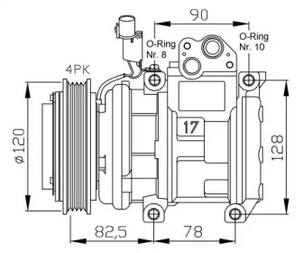 Компрессор NRF 32449G