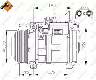 Компрессор NRF 32453G