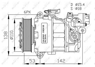 Компрессор NRF 32463G